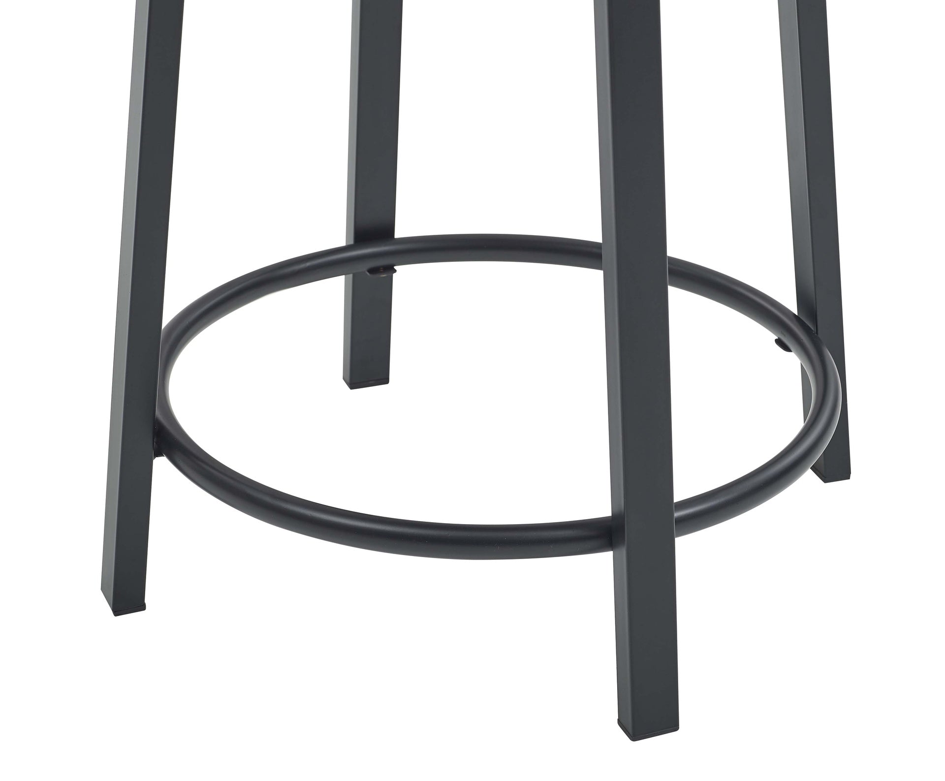Set of 2 Swivel Stool with Metal Frame