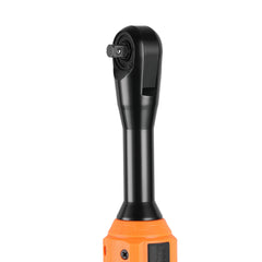 Cordless Ratchet Wrench, 3/8 inch Drive, 230 RPM, up to 66 ft-lbs of Torque, Battery Powered Electric Ratchet Wrench Set with Two 2.0Ah Batteries, Charger, Sockets, Adaptors and Cloth Bag