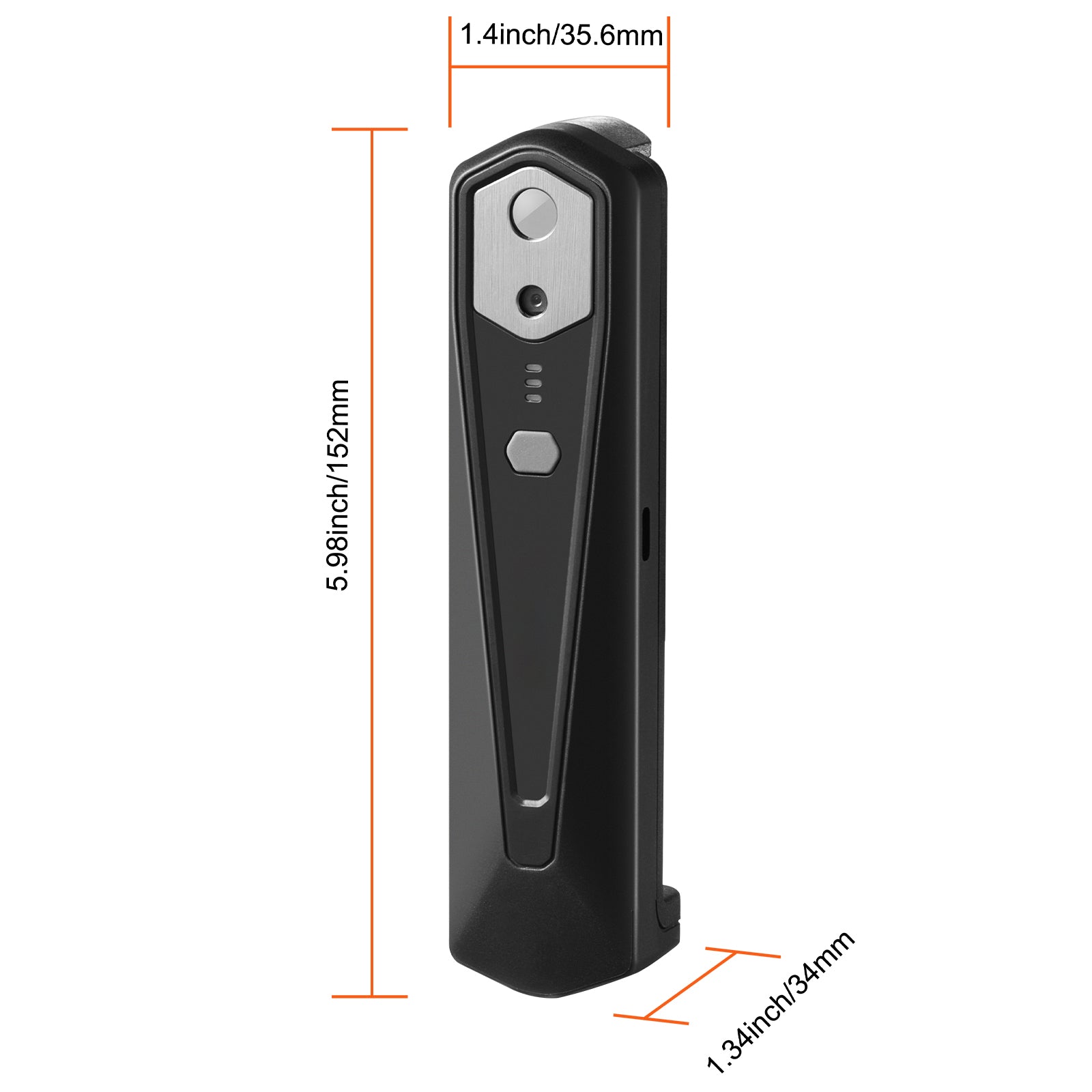 Thermal Imaging Camera for Android & IOS, 256 x 192 IR High Resolution, Wireless Infrared Thermal Imager with WiFi & Visual Camera, 25Hz Refresh Rate Thermal Camera for Smartphone, -4°F-1022°F