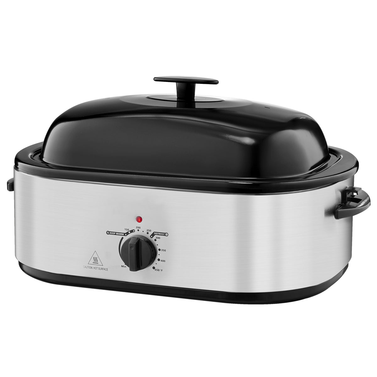 Electric Roaster Oven 22QT Electric Roasting Pan with Self-Basting Lid
