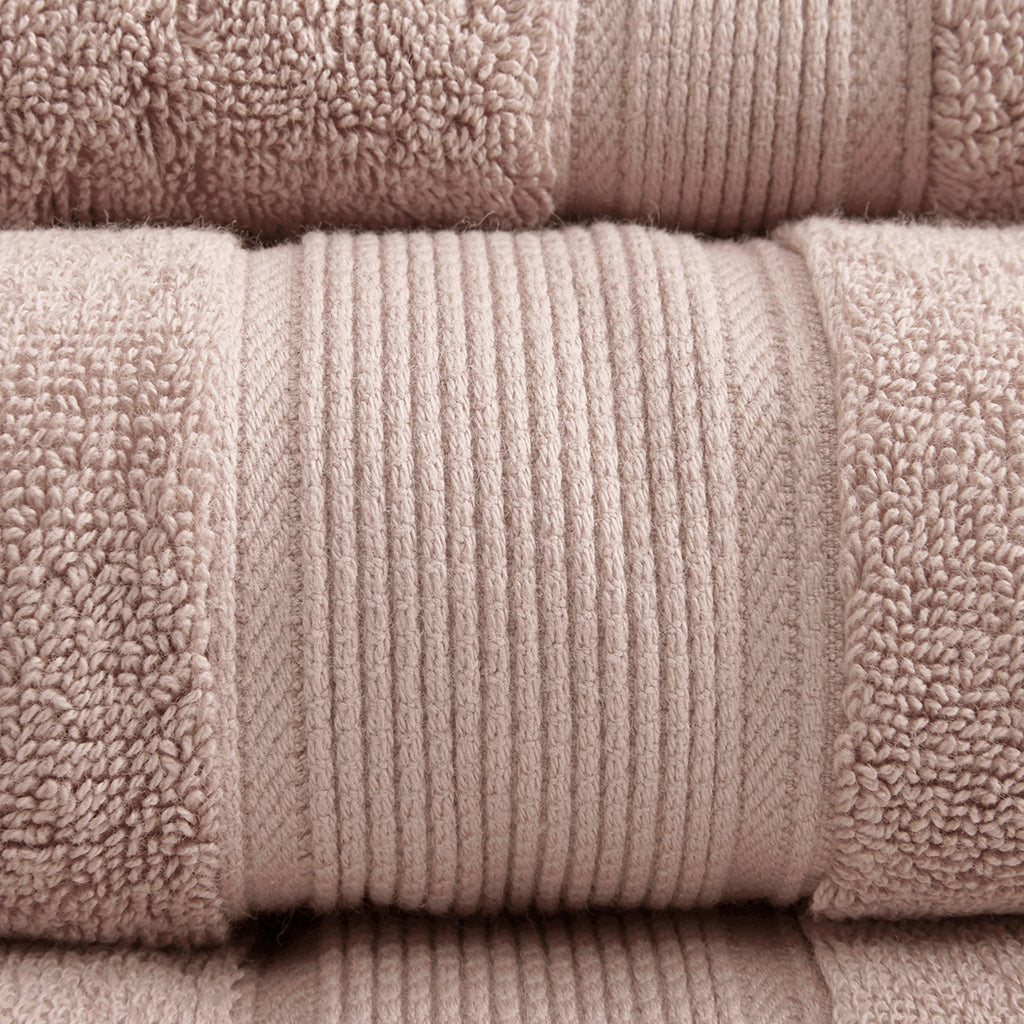 100% Cotton 8 Piece Antimicrobial Towel Set