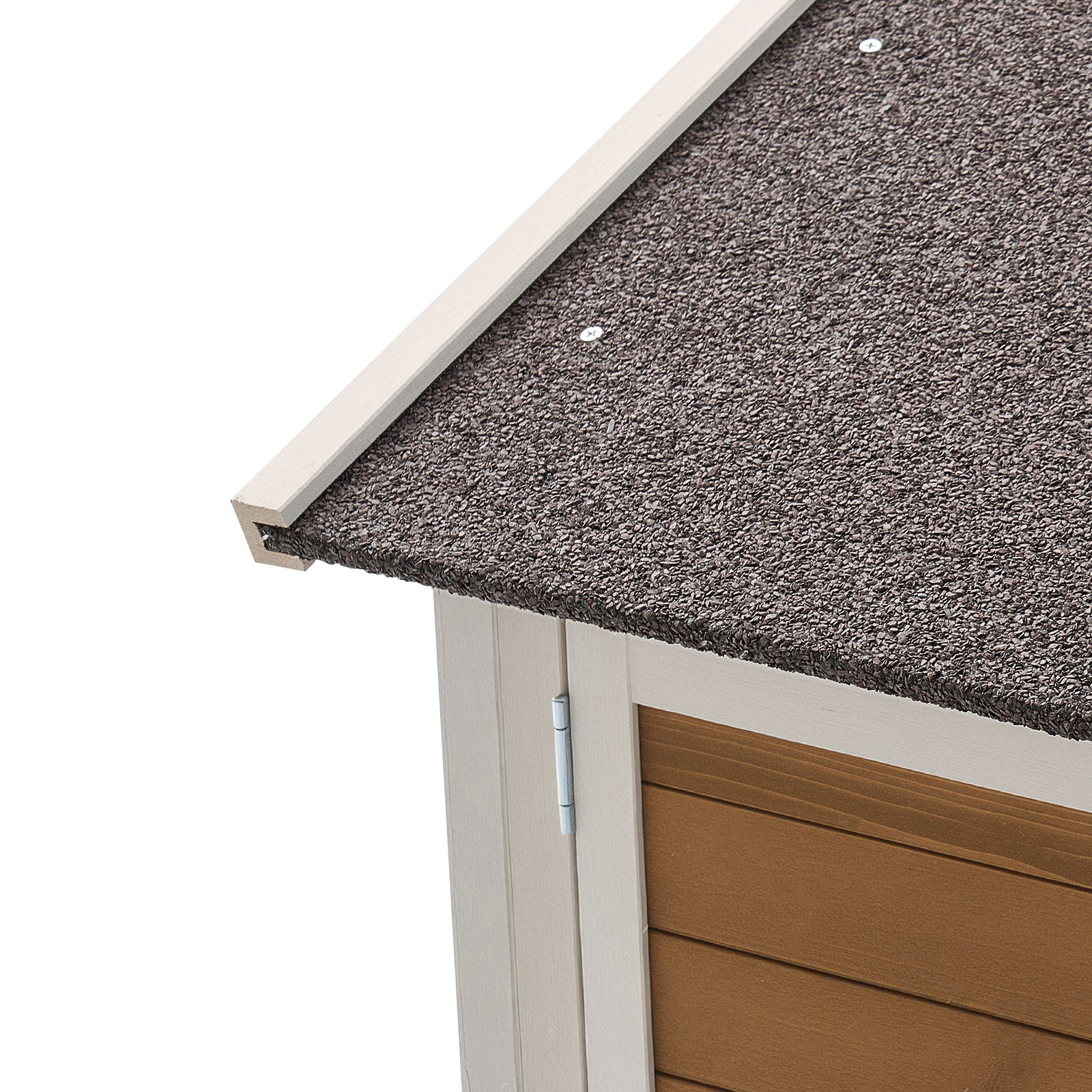 Insulated Cat House, All-Around Foam Insulation Elevated Cat Shelter, Wooden Feral Kitty Shelter with Large Platform, Waterproof Cats Condos for Indoor & Outdoor Cats in Winter 43.5x33.5x31 in