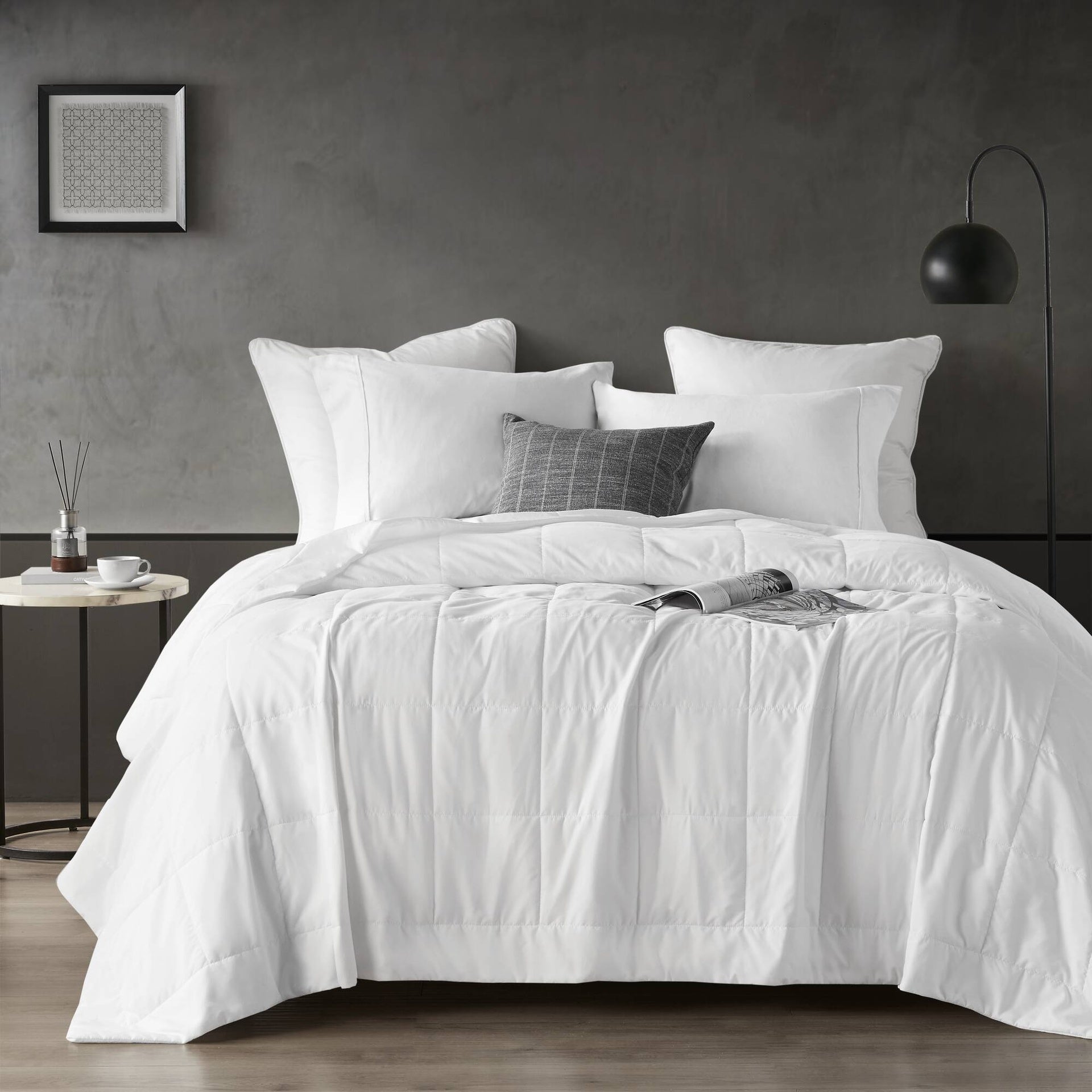 Down Alternative Blanket White Full/Queen