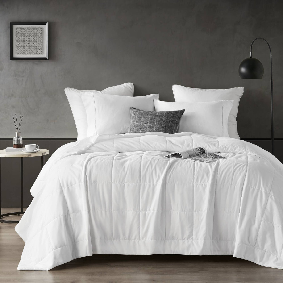 Down Alternative Blanket White Full/Queen