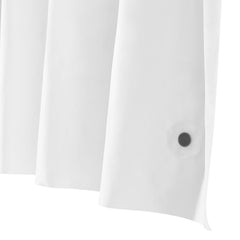 Shower Curtain Liner, 8G Heavy-Duty PEVA Shower Liner, 2-Pack Waterproof Plastic Liners with 3 Magnets and 12 Rust-Resistant Metal Grommet, for Bathroom Showers & Bath Tubs, 72 x 72 in (White)