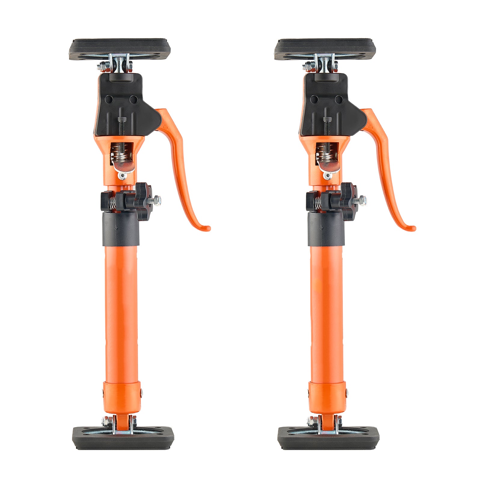 Cabinet Jack Support Pole, 2-Pack, 15.75-23.6 Inch Steel Telescopic Quick Support Rod, Adjustable 3rd Hand System up to 220 lbs Capacity for Installing Cabinets, Lifting Drywall, Cargo Bars