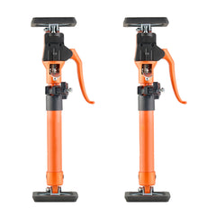 Cabinet Jack Support Pole, 2-Pack, 15.75-23.6 Inch Steel Telescopic Quick Support Rod, Adjustable 3rd Hand System up to 220 lbs Capacity for Installing Cabinets, Lifting Drywall, Cargo Bars