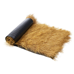 Artificial Thatch Grass Roof Roll 1.3 x 3.9 ft Tiki Hut Bar Skirt Roof Decor