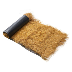Artificial Thatch Grass Roof Roll 1.3 x 3.9 ft Tiki Hut Bar Skirt Roof Decor