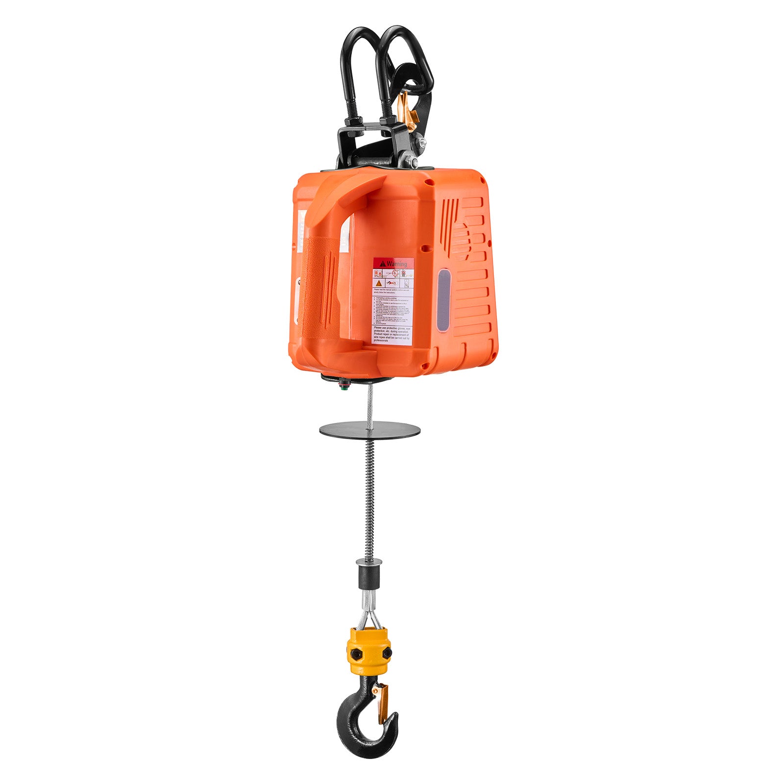 3-in-1 Portable Electric Hoist Winch 1100LBS Wired/Wireless Remote Control