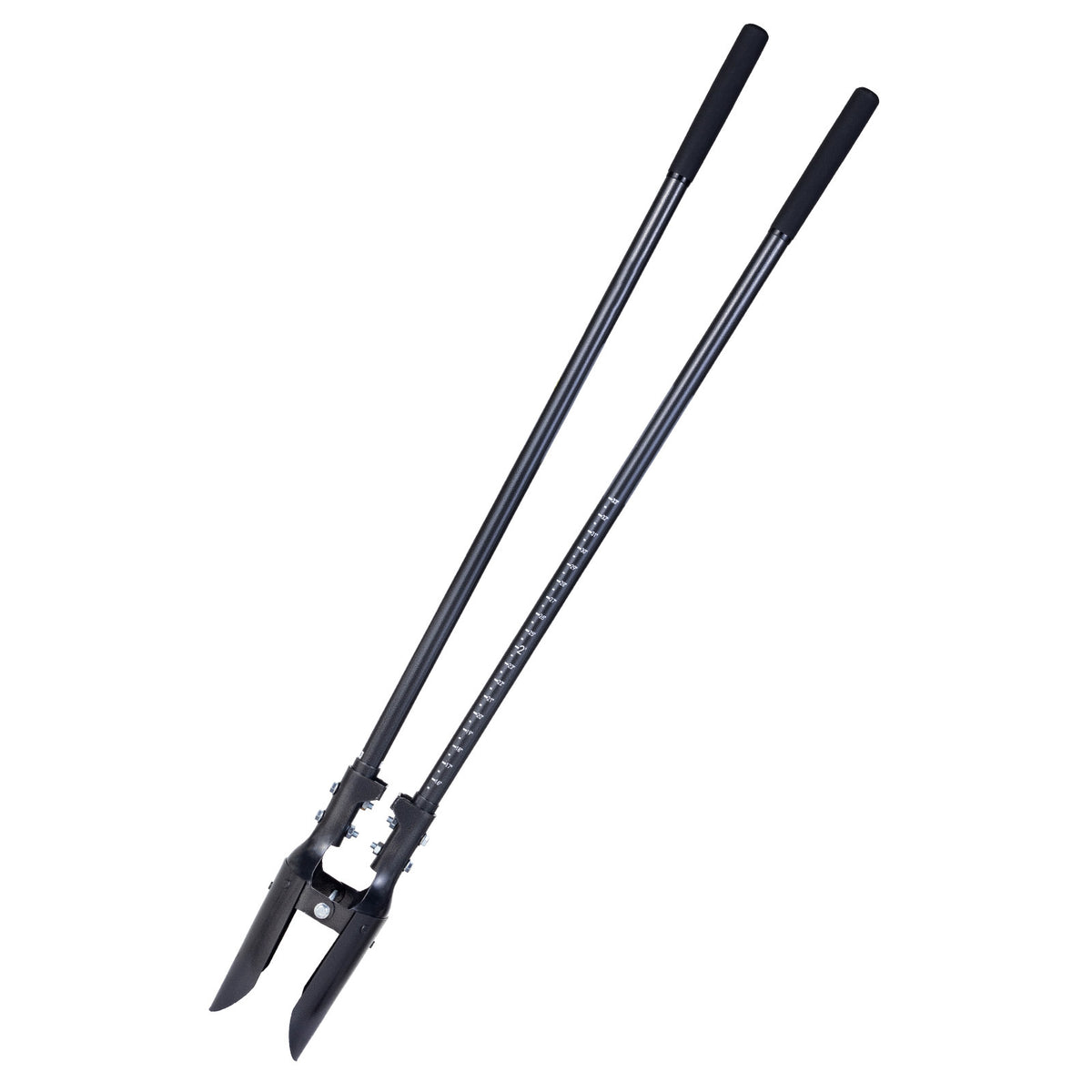 Post Hole Digger with Carbon Steel Handle Scale Marks 57.5" Manual Hole Digger