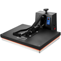 Heat Press 16x24, 1700W Power Heat Press Machine, Fast Heating, High Pressure Heat Press Machine for T-Shirt, Digital Industrial Sublimation Printer for Heat Transfer Vinyl, Easy to Use, Black