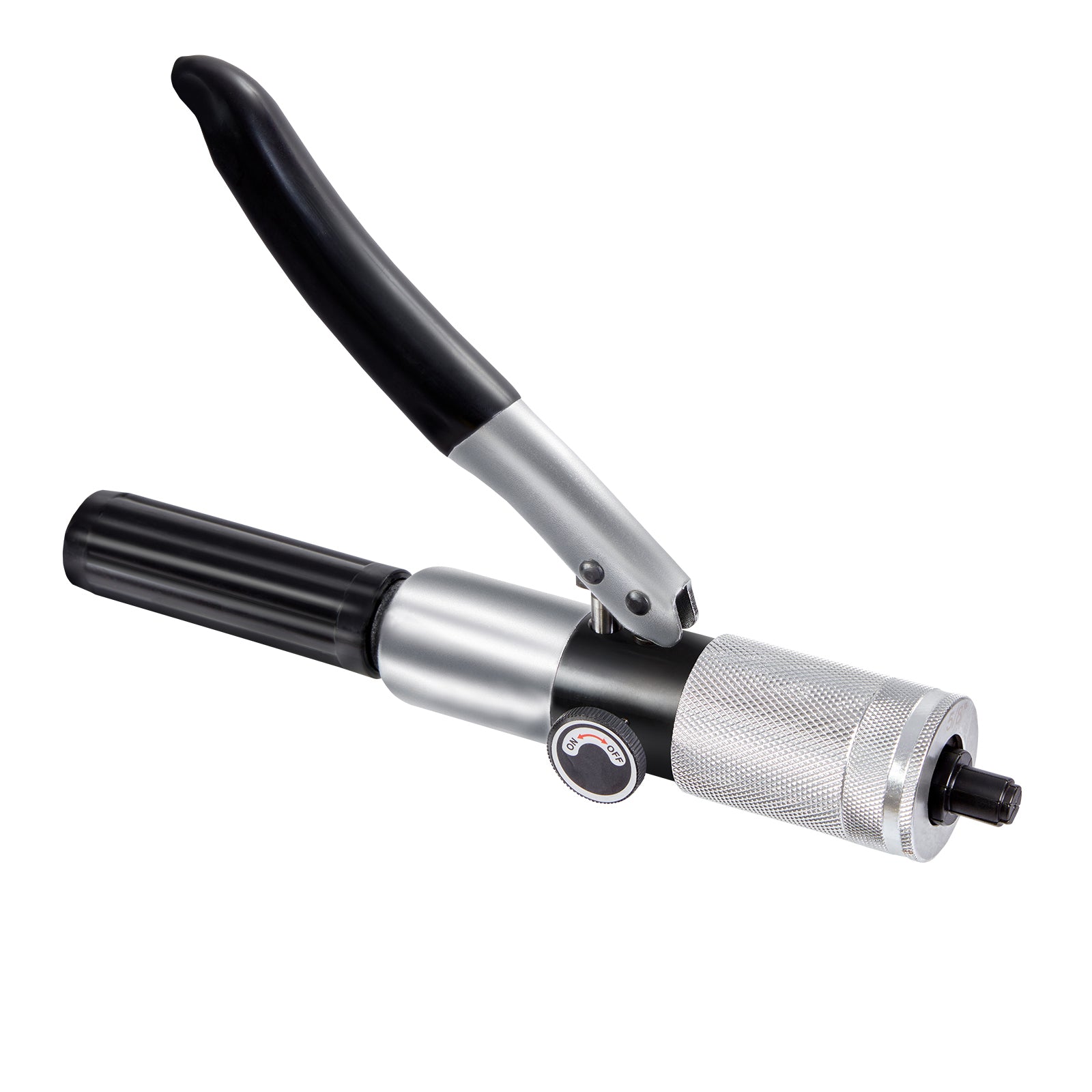 Hydraulic Tube Expander, 3/8" to 1-1/8" OD, HAVC Hydraulic Swaging Tool with 7 Pipe Expander Heads, Deburring Tool, Pipe Cutter for Copper Aluminum Brass Soft Steel Pipes