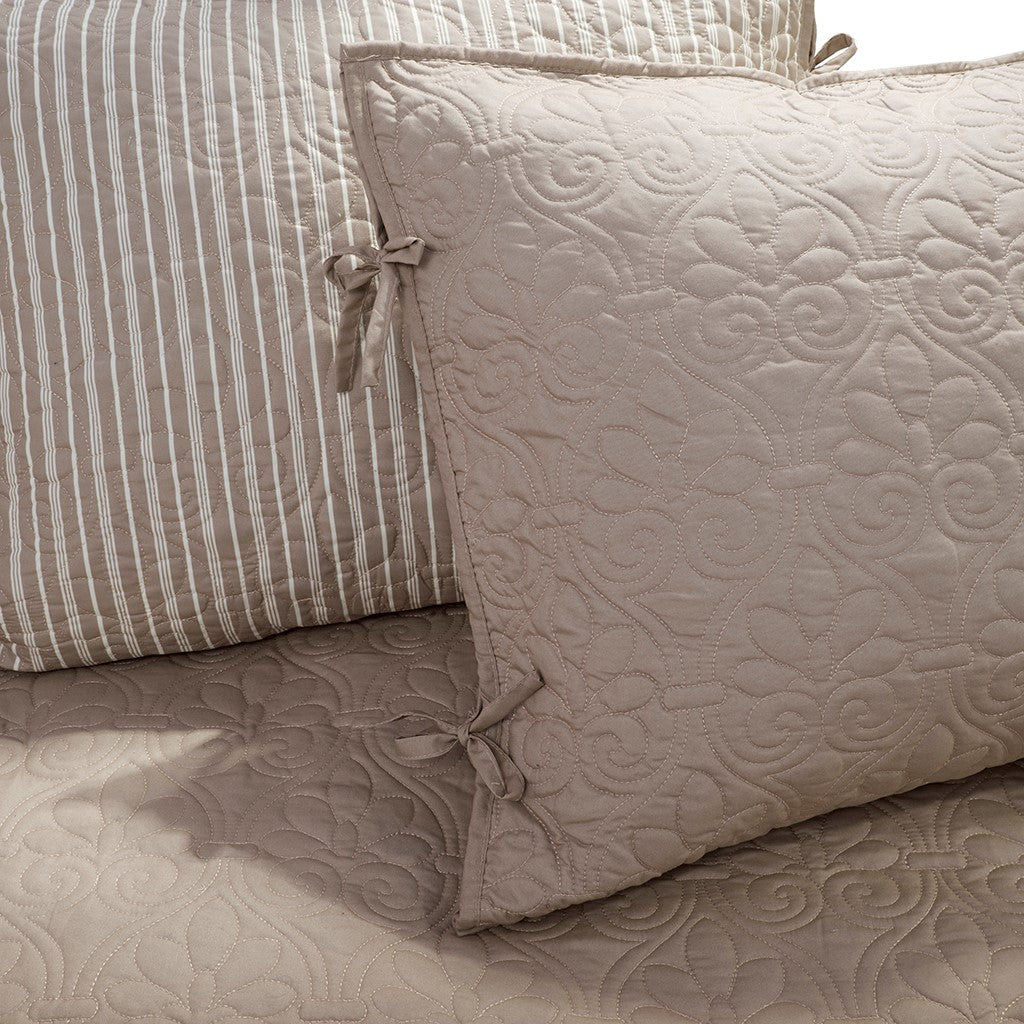 6 Piece Reversible Daybed Cover Set Khaki Daybed