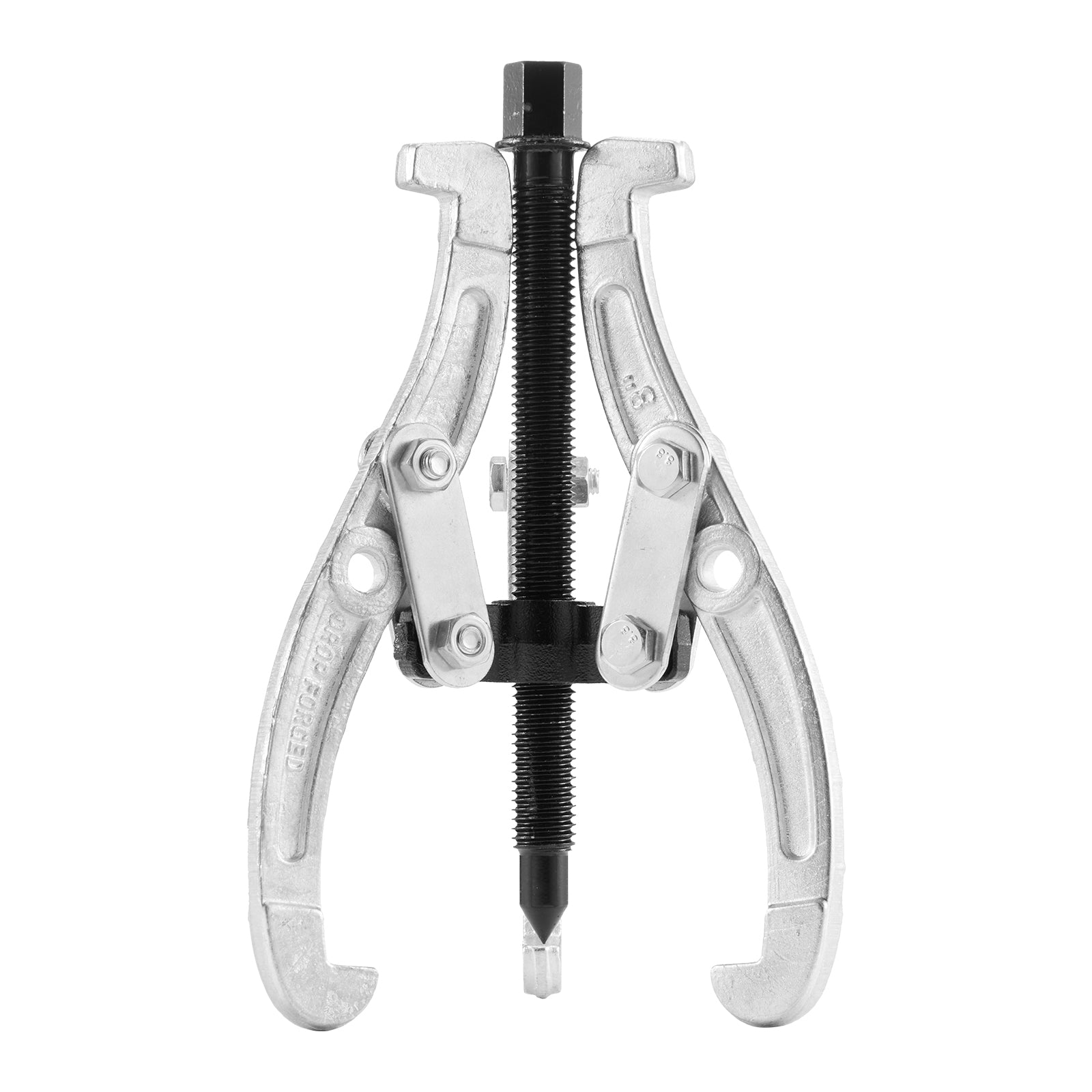 4Pcs 3 Jaw Gear Puller Set Gear Pulley Bearing Puller 3 in/4 in/6 in/8 in