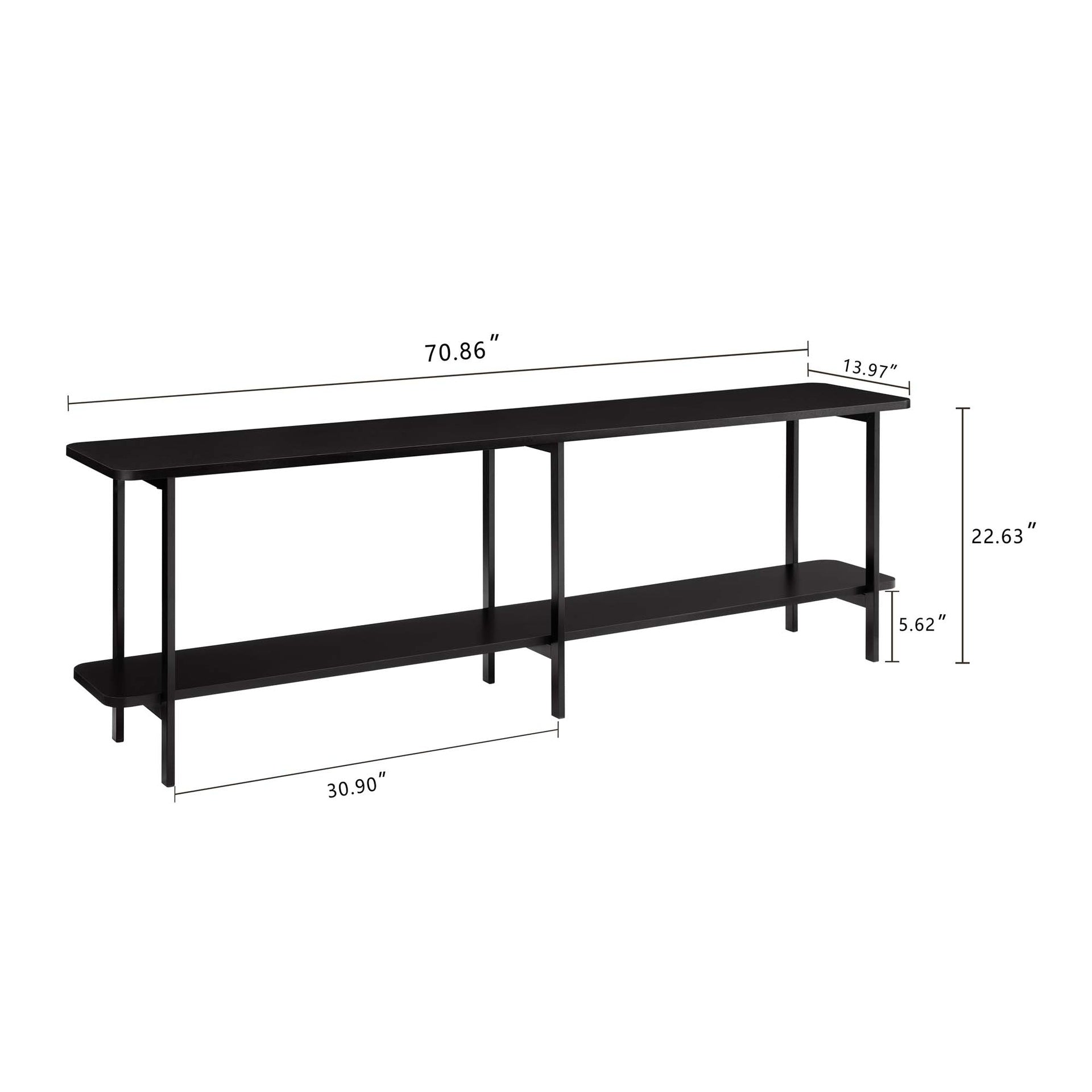 Console Table in Black