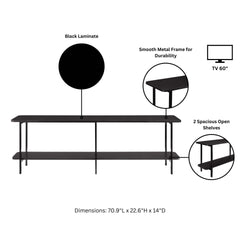 Console Table in Black