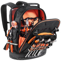 Tool Backpack 64 Pockets Tear-resistant Jobsite Backpack for Electrician