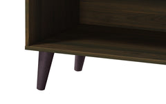 Amidon TV Stand for TVs up to 47.3", with 2 Storage Shelves& 1 Cabinet, Modern Entertainment Centre for TV in Living Room in Walnut