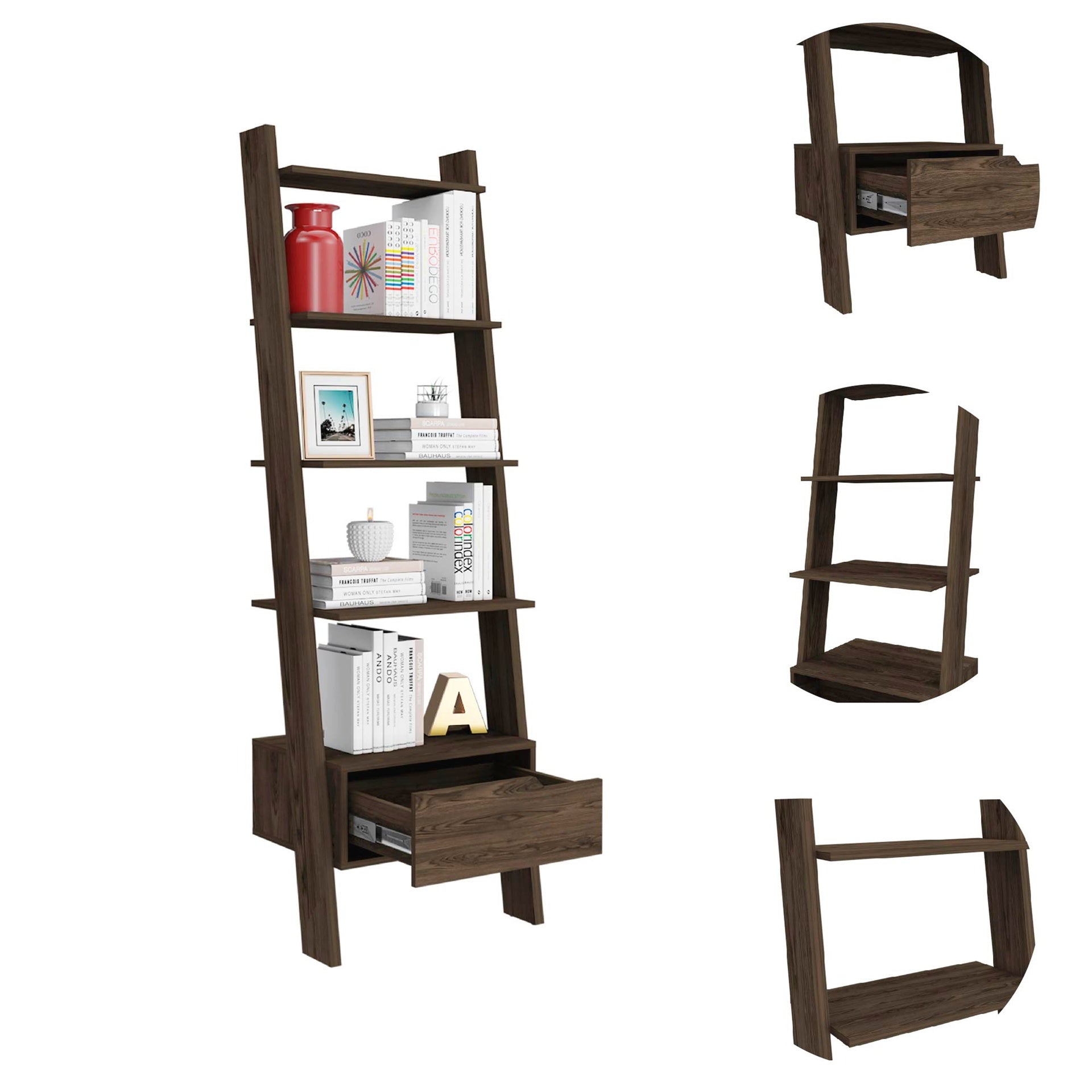 Hamburg Coffee Table, One Open Shelf, One Drawer