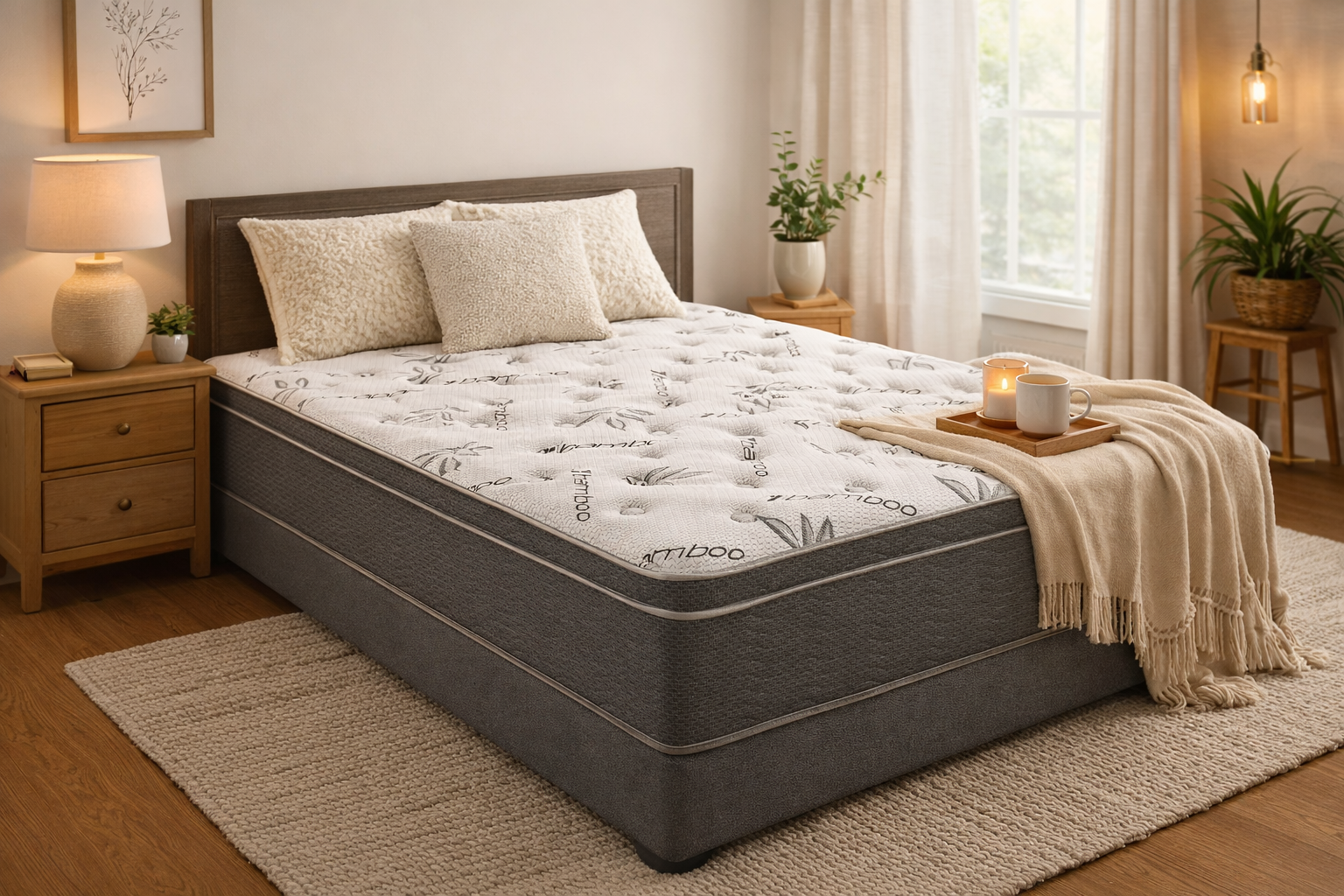 10" Bamboo Hybrid Twin Mattress