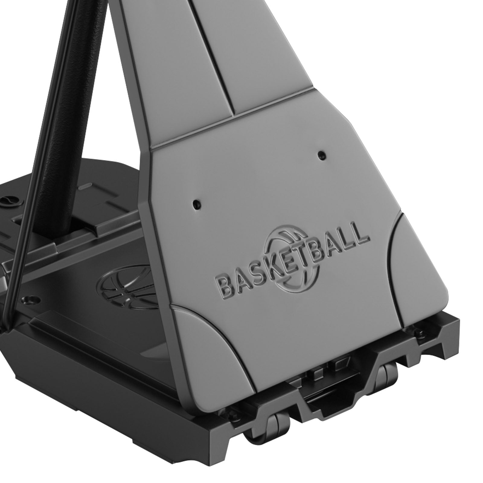Portable Basketball Stand, 8.04 to 10 ft Height Adjustment Basketball Hoop & Goal, Basketballs Hoop Outdoor with 44 inch PC Backboard for Kids, Adults in Schools, Parks, Indoor & Outdoor Use