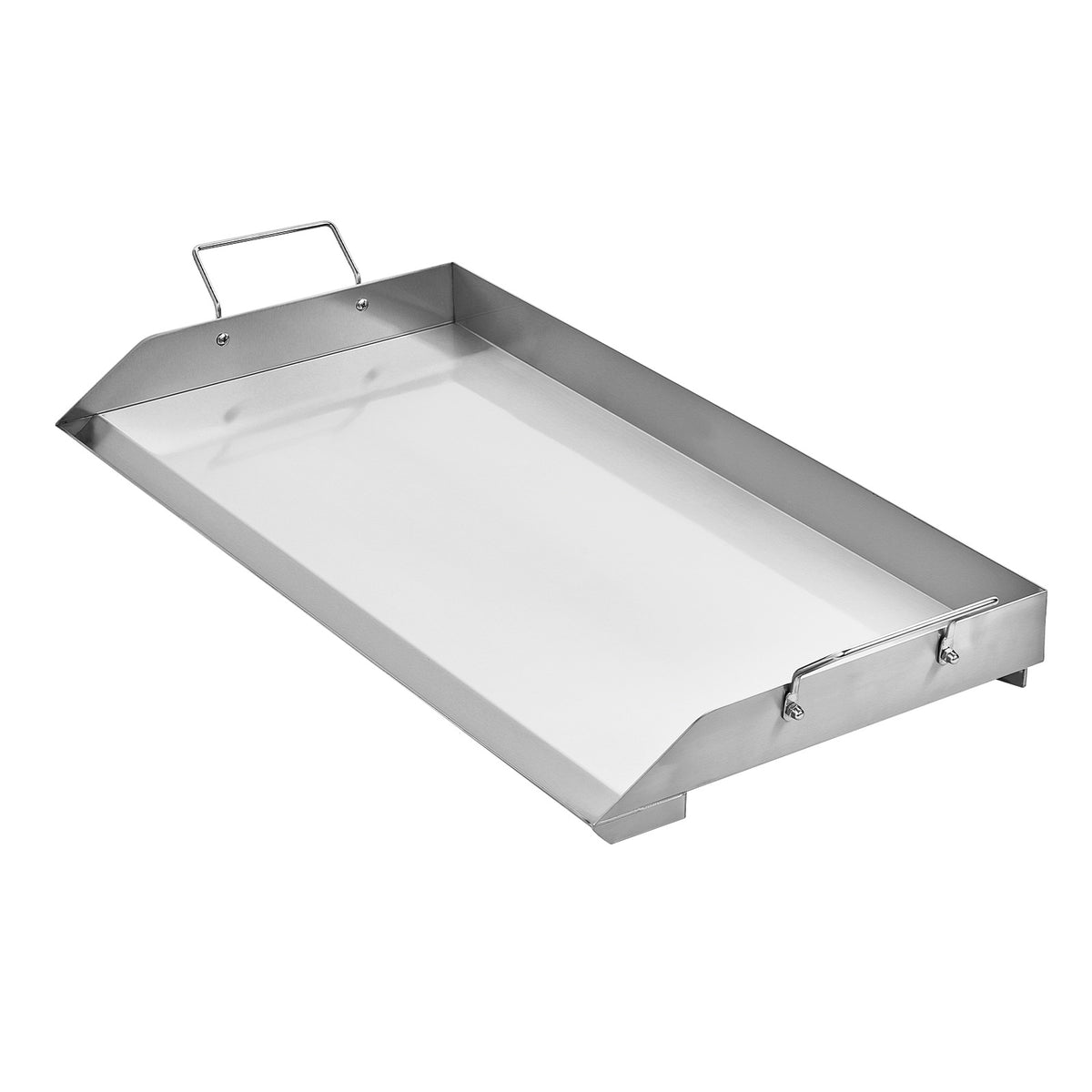 32x16 in Flat Top Griddle Stainless Steel Universal BBQ Grill Pan Cookware