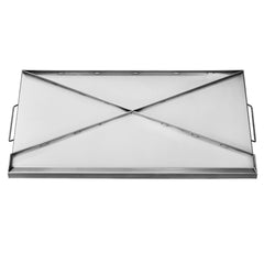 32x16 in Flat Top Griddle Stainless Steel Universal BBQ Grill Pan Cookware