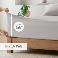 3 PCS Twin All Season Sheet Set Grey