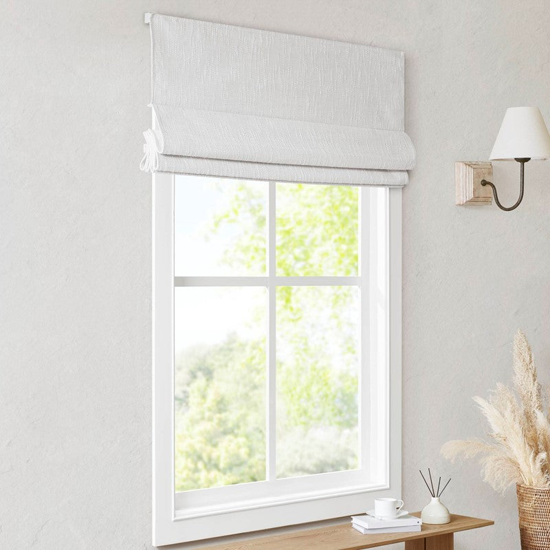 1PC 34x64" Total Blackout Cordless Roman Shade