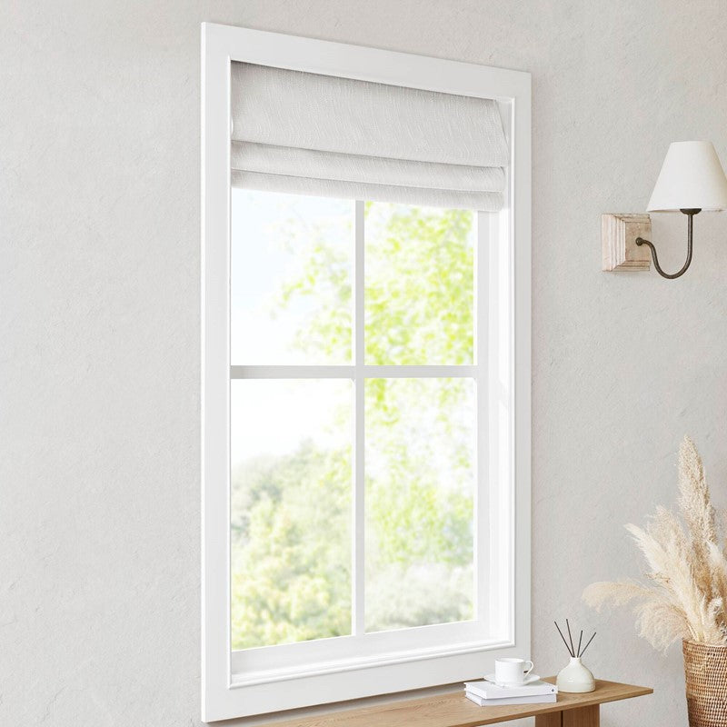 1PC 34x64" Total Blackout Cordless Roman Shade