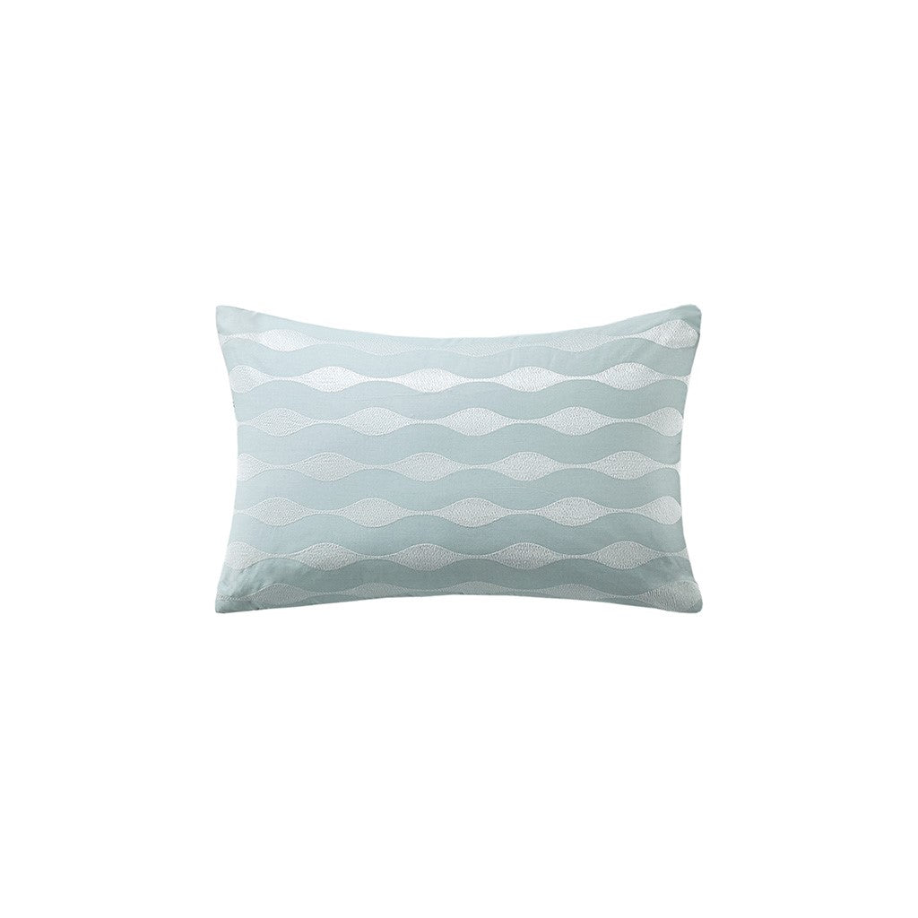 Oblong Pillow Blue 12x20"