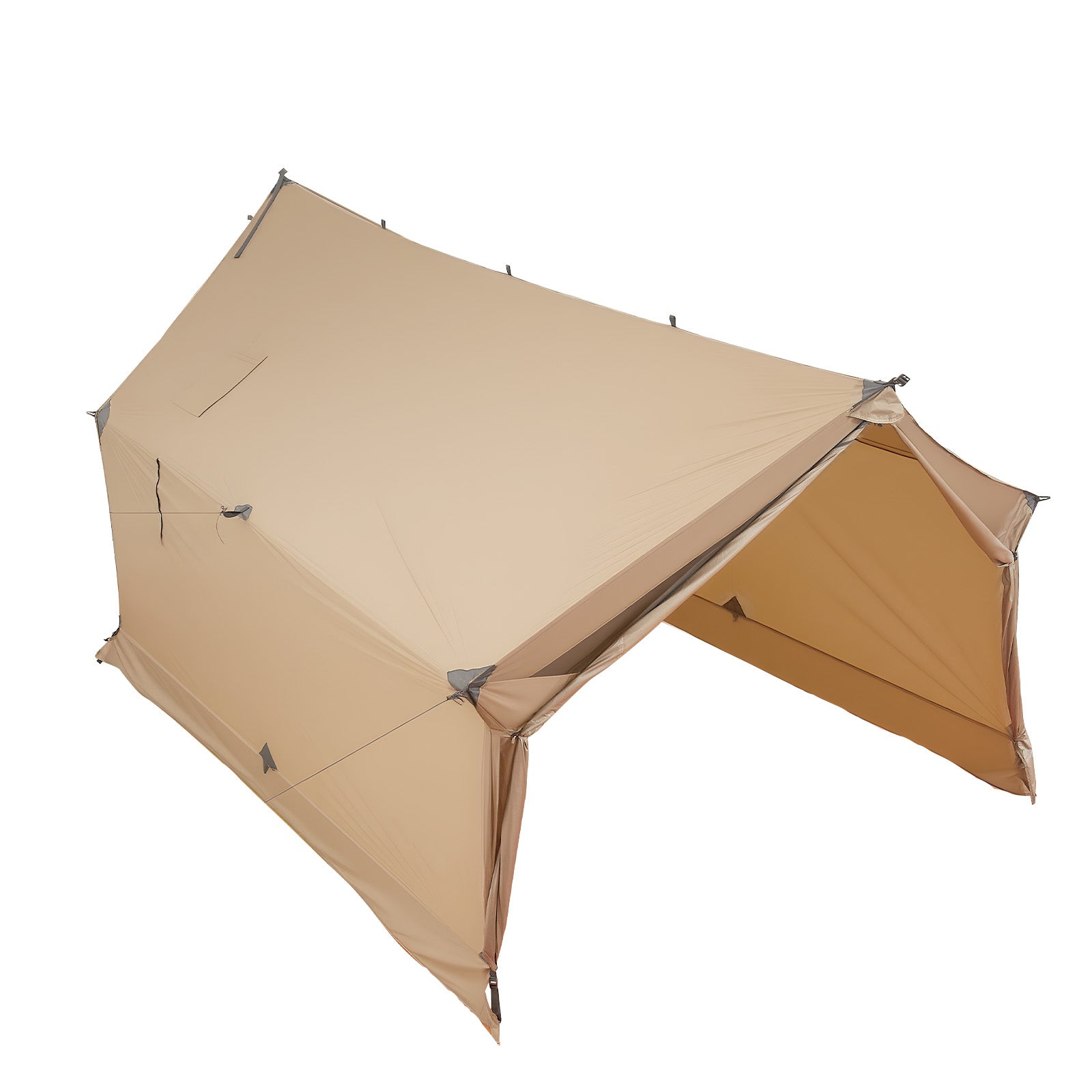 Cabin Hot Tent with Stove Jack Lightweight Waterproof 2 Persons Camping