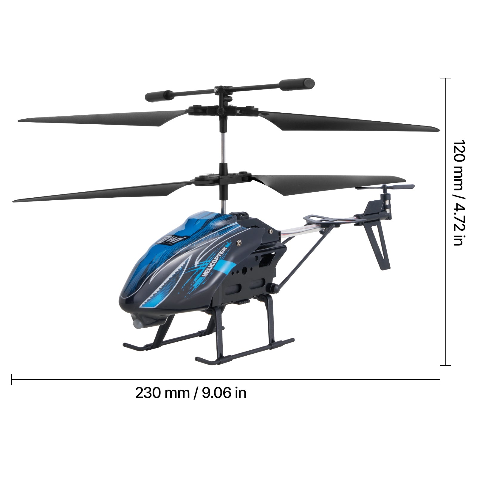 RC Helicopter 3.5 Channel Remote Control Plane Mini Aircraft Toy Kids Present