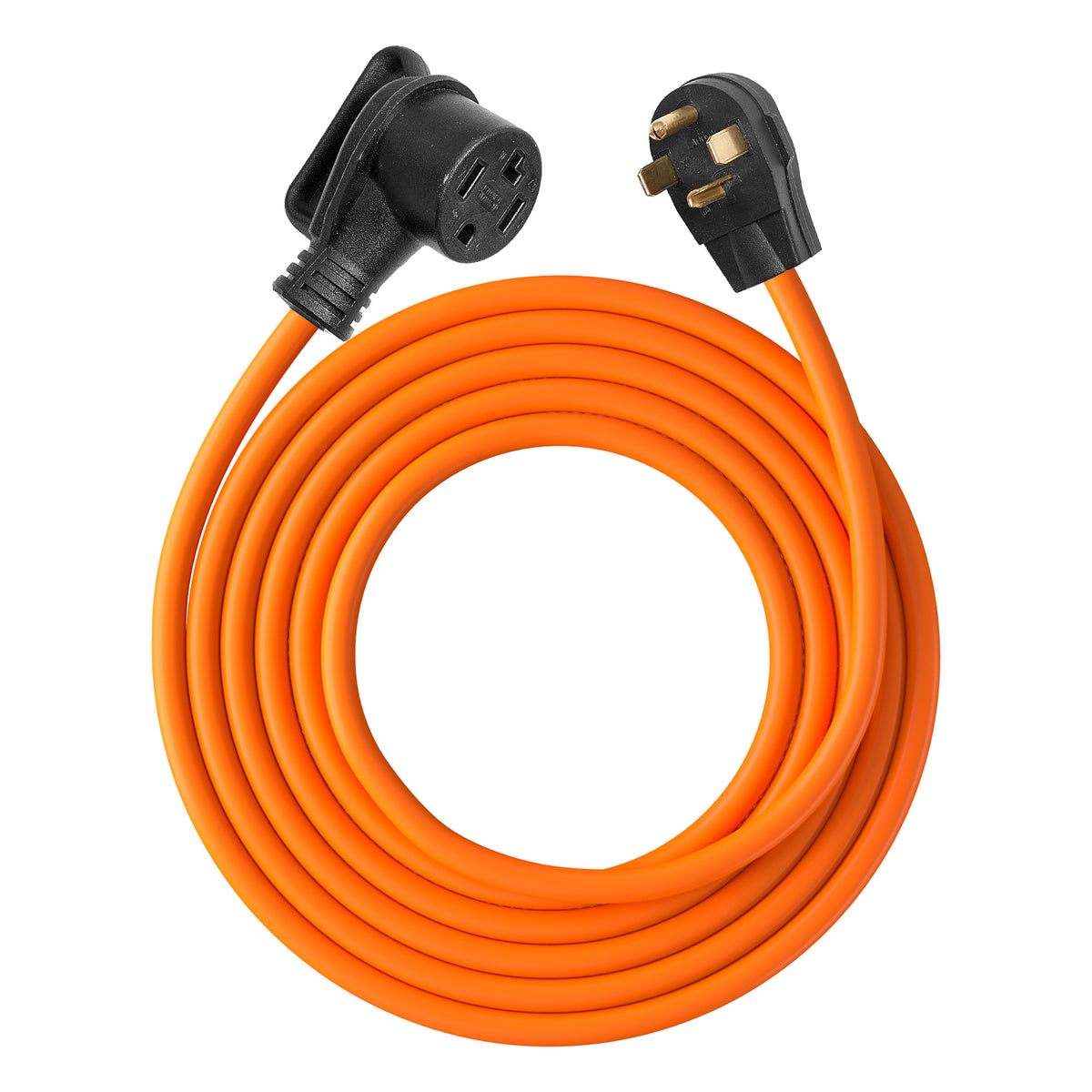 50 ft Dryer Extension Cord 4-Prong NEMA 14-30P to 14-30R Dryer Cord 30A