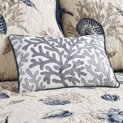 6 Piece Reversible Printed Microfiber Daybed Cover Set Blue Daybed