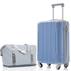 20 Inch Carry On Luggage Set 3 Piece with Spinner Wheels, Lightweight Hardshell ABS Suitcase for Weedend Getaways, Business Travel