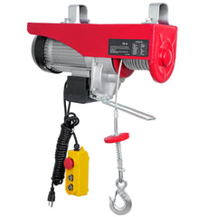 2200 lbs Attic Lift, 1600W 110V Electric Hoist with 14ft Wired Remote Control, 40ft Single Cable Lifting Height & Pure Copper Motor, for Garage Warehouse Factory