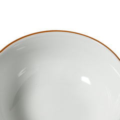 32 PCS Dinnerware Set Ceramic Plates and Bowls Sets Service for 8 White