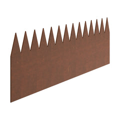 Steel Landscape Edging 6 Packs 40x8 in Weather-Resistant Garden Edging Border