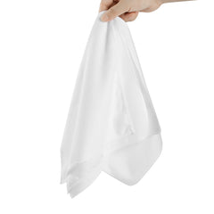50 Pack White Microfiber Cleaning Cloth, 12 x 12 in Premium Microfiber Towels, Lint-Free and Scratch-Free, Absorbent Cleaning Rags for Car, Household, Kitchen, Window, SPA, Hotel & Bathroom