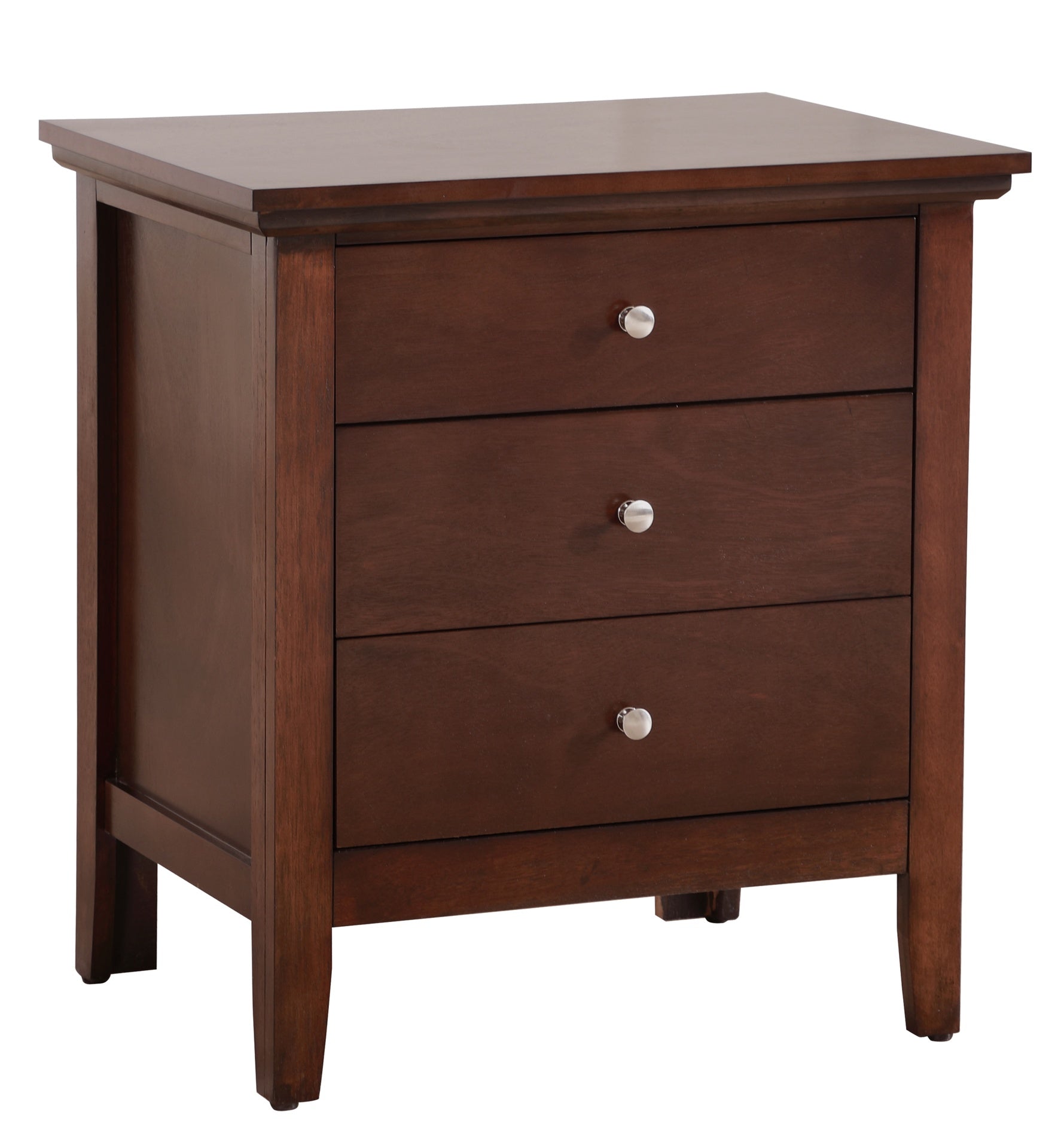 Hammond G5425-N 3 Drawer Nightstand , Cappuccino