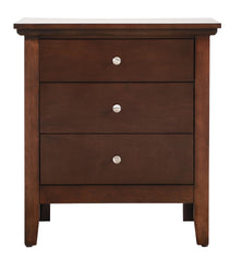 Hammond G5425-N 3 Drawer Nightstand , Cappuccino