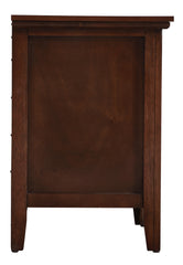 Hammond G5425-N 3 Drawer Nightstand , Cappuccino
