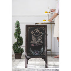 19.7x15.7x25.2" Tratteria Blackboard Stand