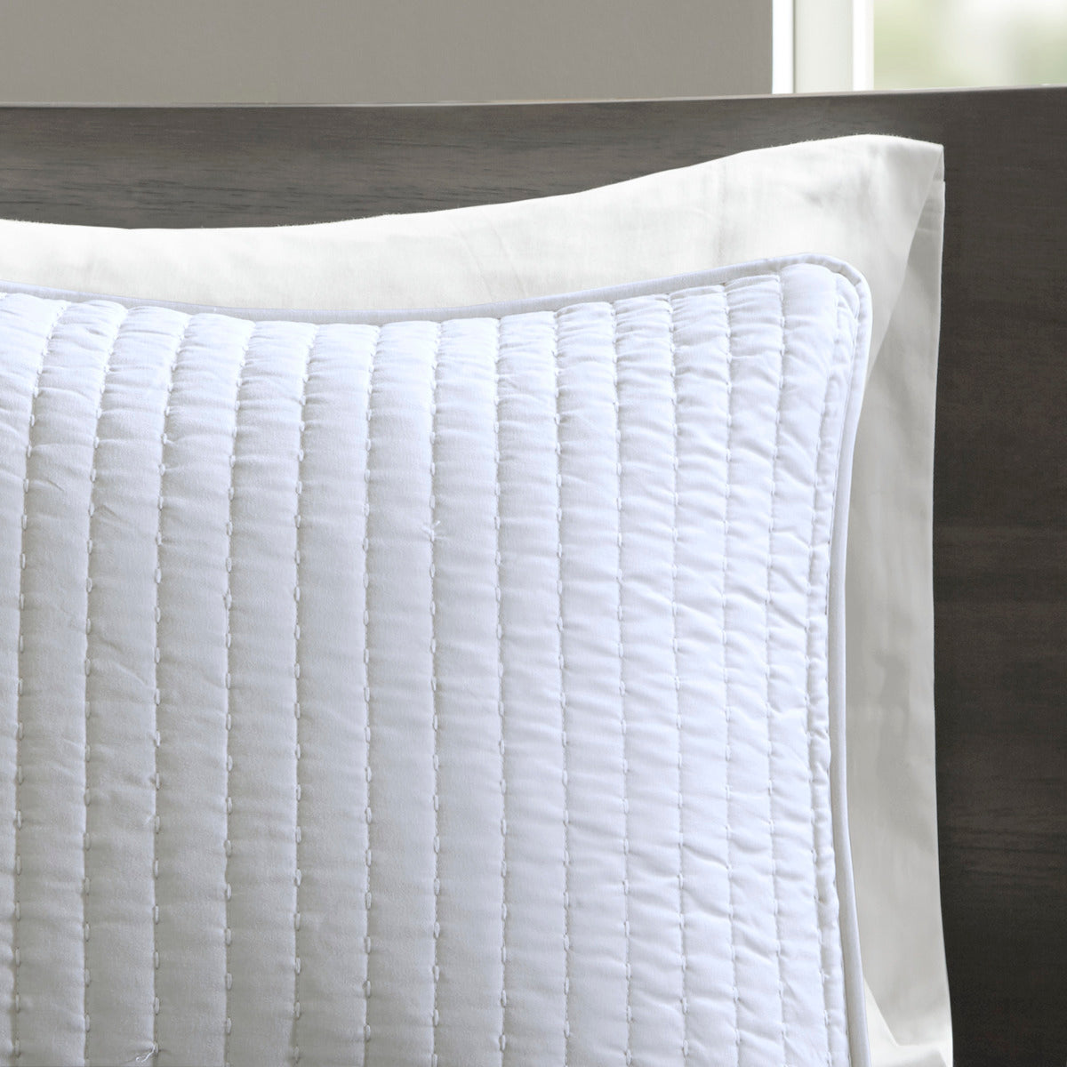 3 Piece Quilt Set White King/Cal King