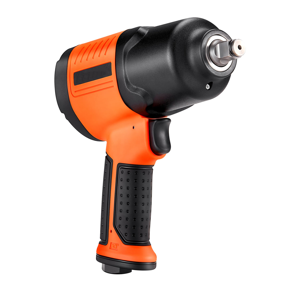 Air Impact Wrench, 1/2" Drive Pneumatic Impact Wrench Up to 1100 ft-lbs Reverse Torque, 7500RPM 4-Speed Adjustable & Lightweight Pneumatic Gun for Auto Repairs and Maintenance