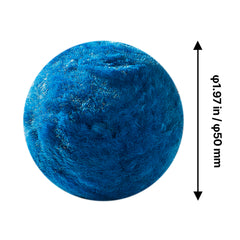 Pool Filter Balls for Sand Filter Pump Swimming Pool 3.1 lbs Reusable Blue