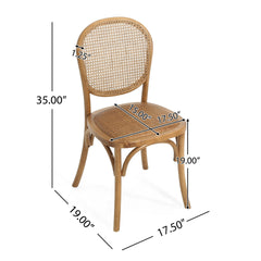 DINING CHAIRS Light Brown( SET OF 2 )