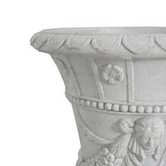 MGO Garden Urn, Light Grey, 23.75'' H